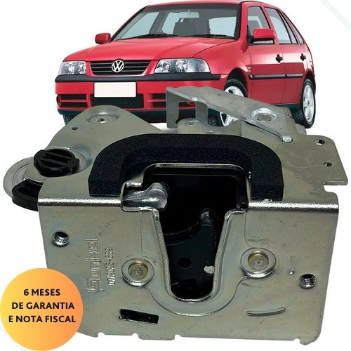 Fechadura Porta Dianteira Lado Esquerdo do Motorista VW Gol Parati 4 Portas Saveiro Geração G2 G3 G4