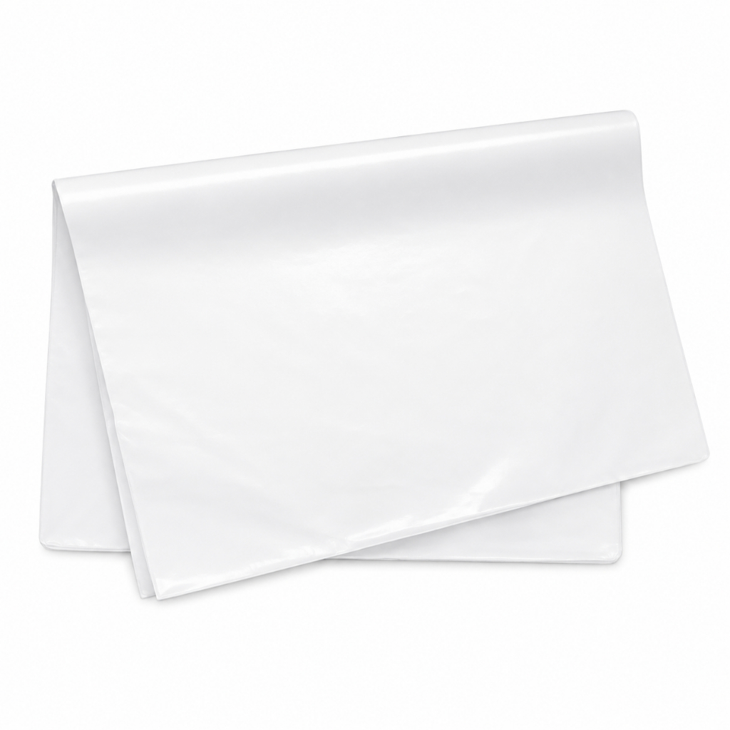 Papel Seda Branco 30x50 cm - 100 e 50 folhas - calçados, embrulho, presente, artesanato - Papelaria