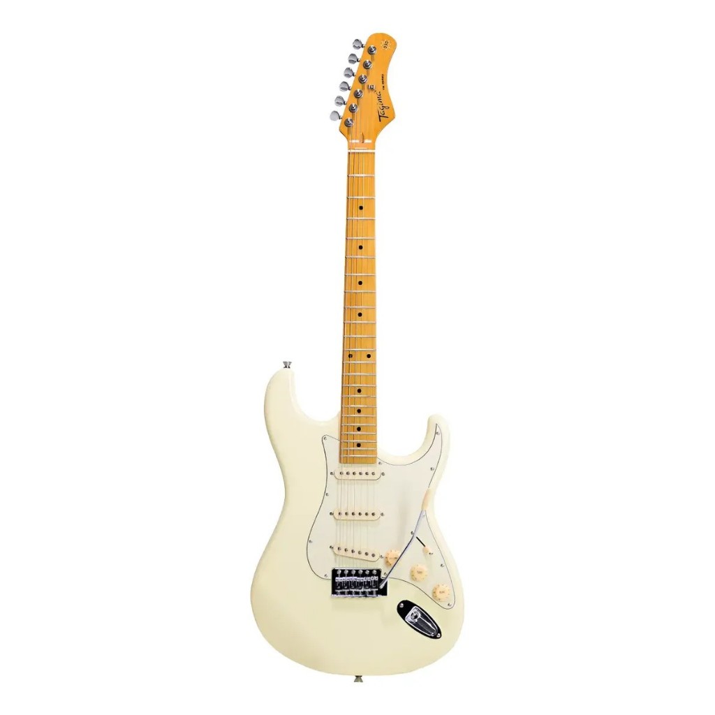 Guitarra Elétrica Stratocaster Tagima Tg-530 Olympic white Escala Clara