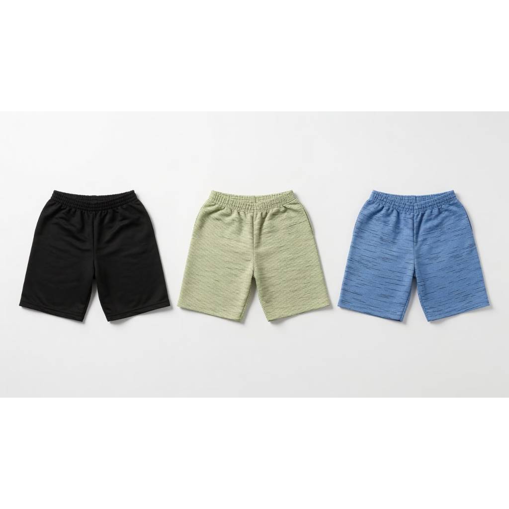 Kit 3 Bermuda Sortidas Menino Verão