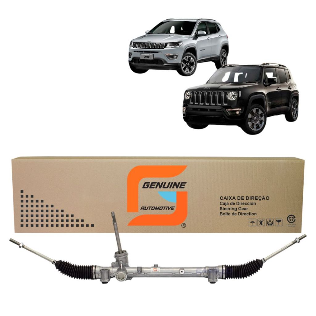 Caixa Direção Elétrica Jeep Renegade Compass 2016 A 2022 Genuine Automotive