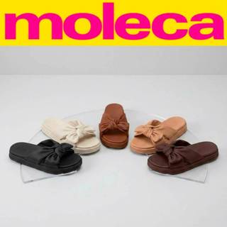 Sandália Feminina Moleca Laço Detalhe em Nó Papate Flatform Leve Casual Moderna Original