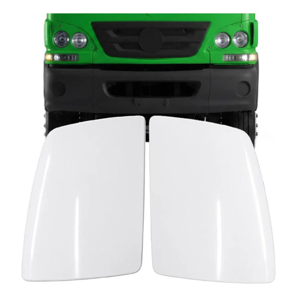 Defletor Lateral Moldura Farol Mb Accelo 715 815 1316 - Plástico