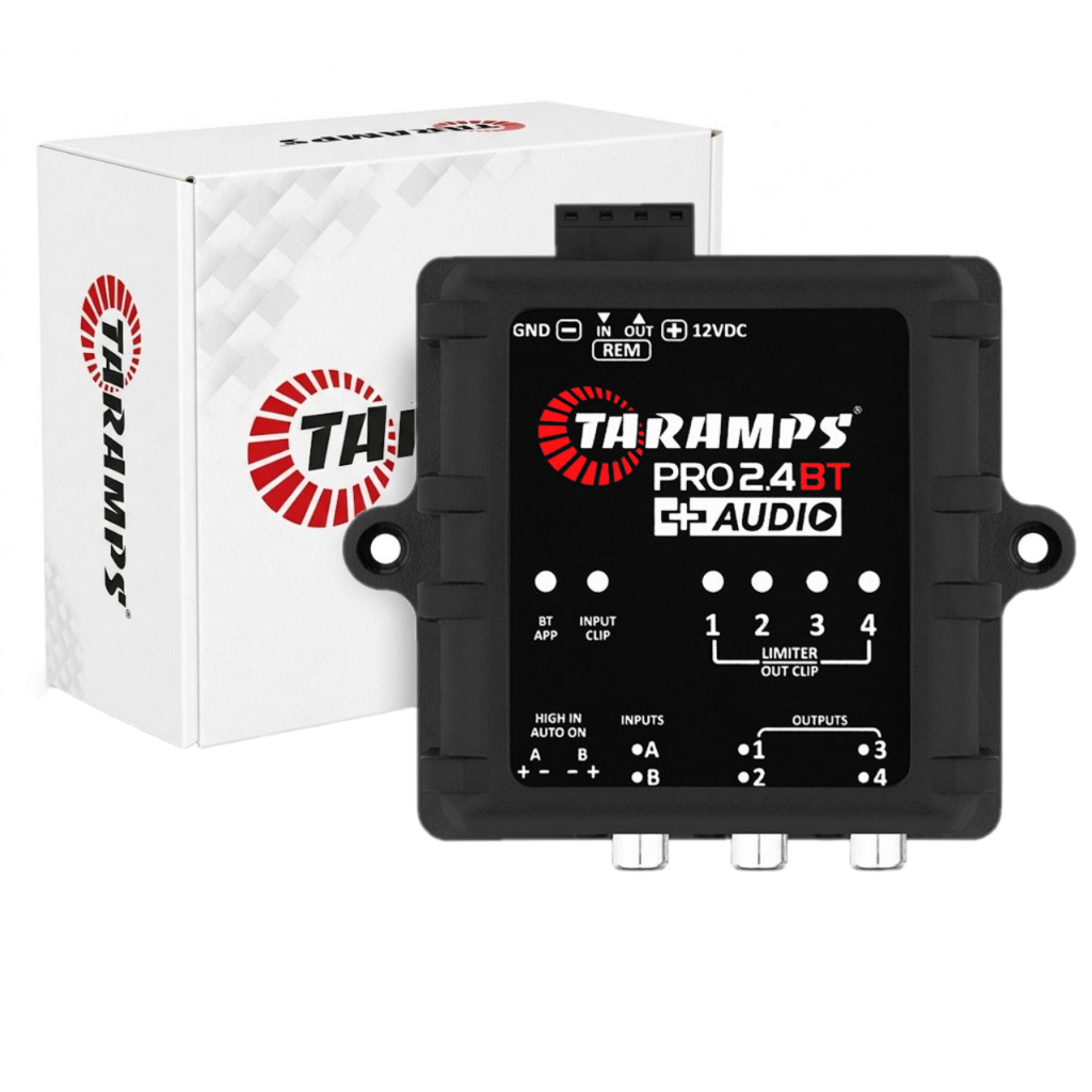 Processador De Audio Pro 2.4bt Com Bluetooth 4 Canais Taramps Lançamento