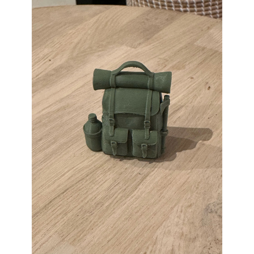 Chaveiro Mini Mochila de Trilha Camping Aventura Presente Trekking Colecionável - Impressão 3D