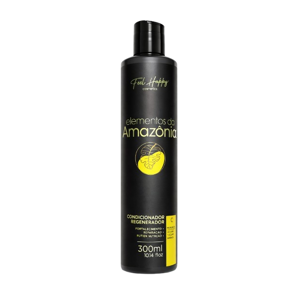 Condicionador Regenerador Nutricao Elementos da Amazônia 300ml Feel Happy