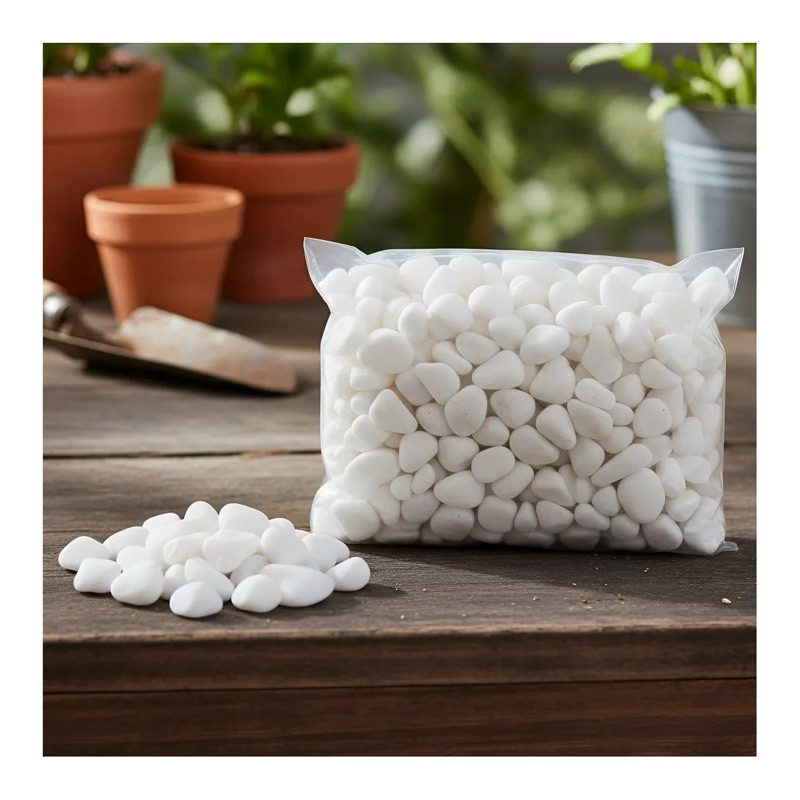 Pedra Branca para Jardim  até 4Kg Vasos Aquário decoração