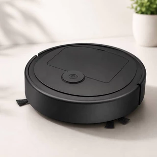 Robô Aspirador Mini Inteligente Automático Rob Aspirador Portátil Recarregável Limpeza Rápida Facil