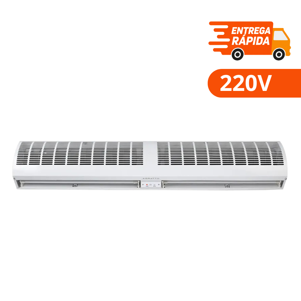 Cortina de Ar Condicionado Agratto 120cm 220V MOD-CAR12 02 Comercial Residencial
