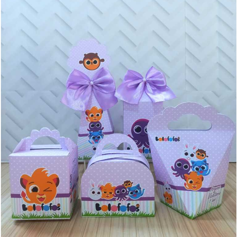 Kit Personalizados Bolofofos Menina / Lembrancinha/Aniversário