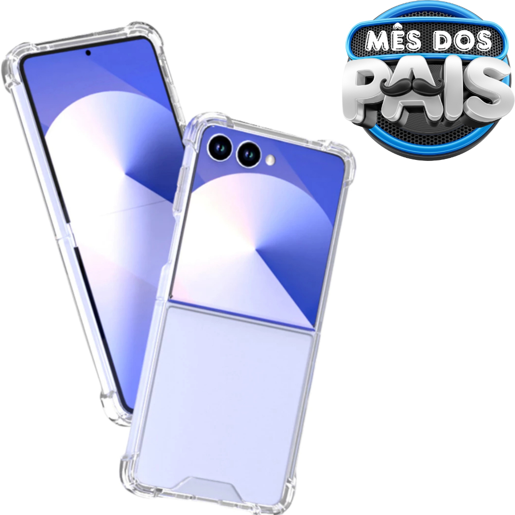 Capa Capinha para Samsung Galaxy Z Flip 7 Silicone Anti impacto