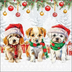 Guardanapo de NATAL para Decoupage COD154 – KIT COM 2 UNIDADES IGUAIS - Guardanapo para Artesanato em geral