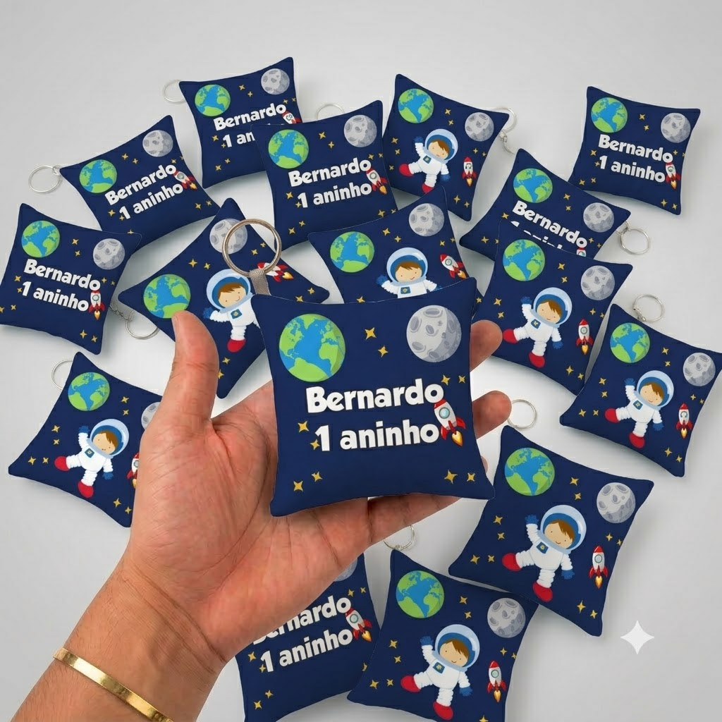 50/10un Almochaveiros Personalizados Astronauta Lembrancinhas Para Festa Aniversario Infantil