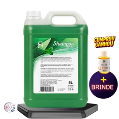 Shampoo Detox Mentolado Galão 5litros + Brinde - S&O Professional