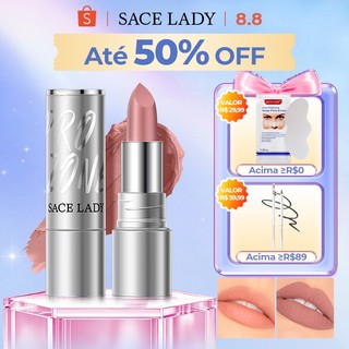 Batom Matte Líquido SACE LADY Duração de 24 Horas & Brilho Intenso Alta Fixação