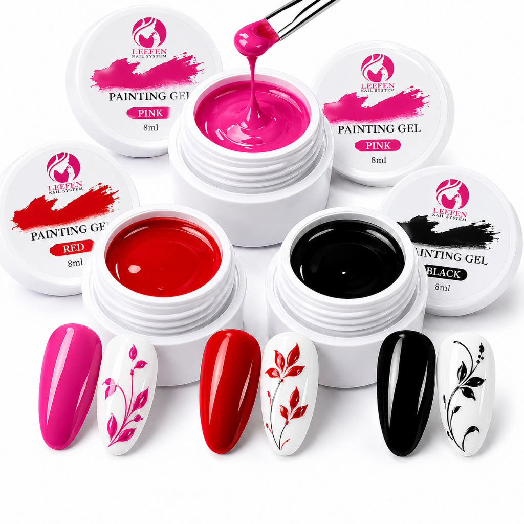 Gel para Unhas Painting Gel 8ml Nail Art para Desenho e Decoração UV LED
