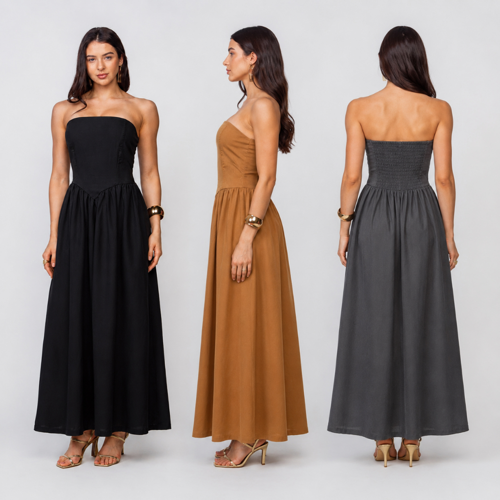 VESTIDO LONGO TOMARA QUE CAIA  cod:2012