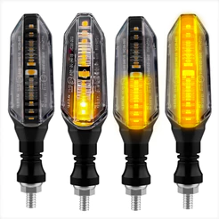 Kit 2 ou 4 Pisca Seta Led Sequencial Modelo Honda Cb 250 Twister Xre 300 Completo