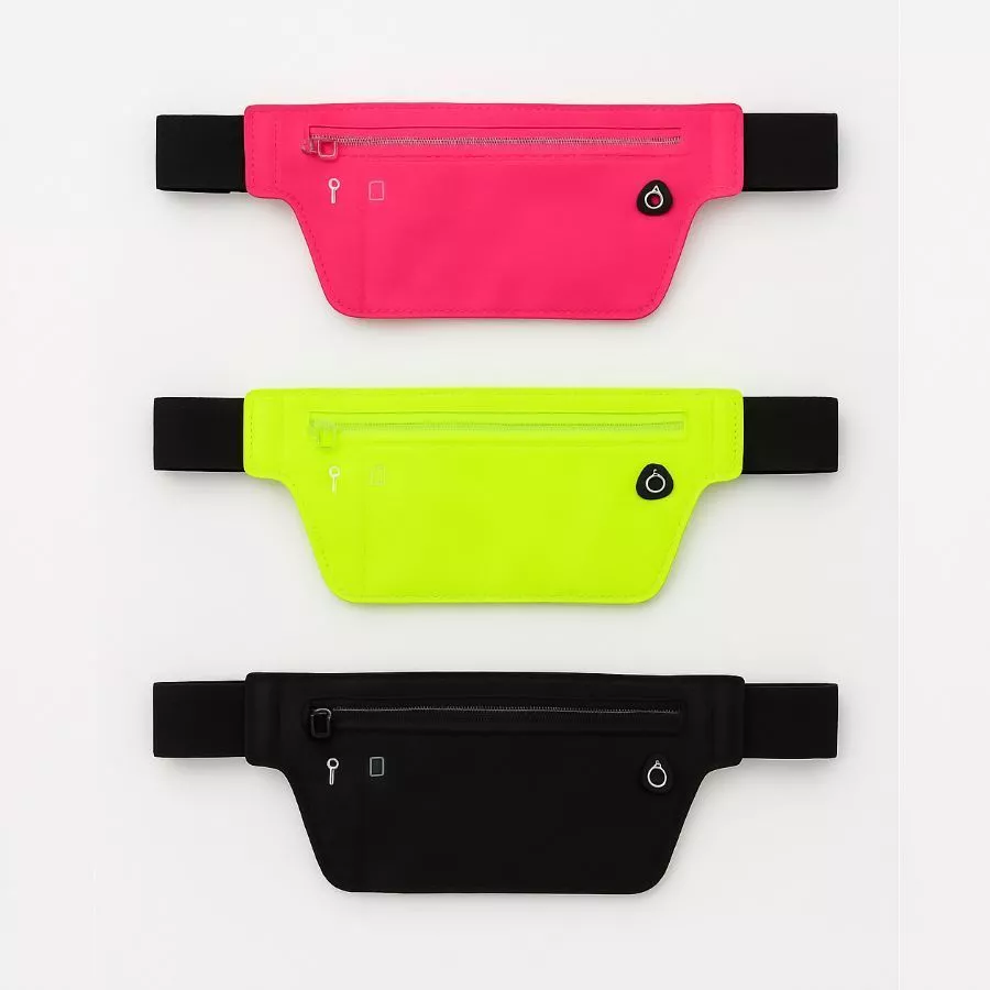 Pochete Corrida Celular e Chave Impermeável Cinto Academia Fitness Unissex LU-21