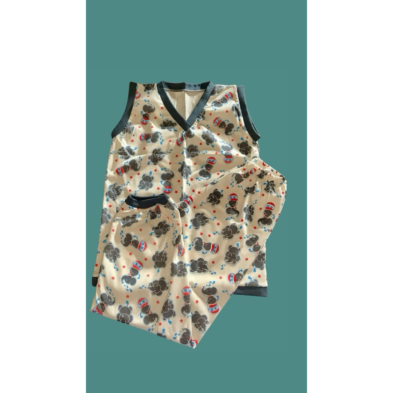 Conjunto Pijama Infantil Sortido Masculino Calça e Camiseta ou Regata