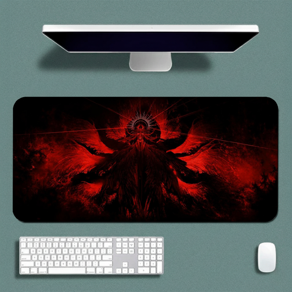 Mouse Pad Gamer Estampa Animes Diversos Tecido Speed Base Emborraxada Borda Revestida Para Teclado E Mouse Varios Modelo
