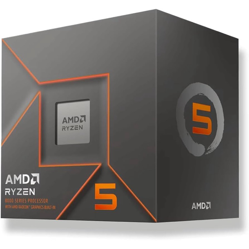 Processador AMD Ryzen 5 8500G Box (AM5/6 Cores/12 Threads/5.0GHz/22MB Cache/Wrai