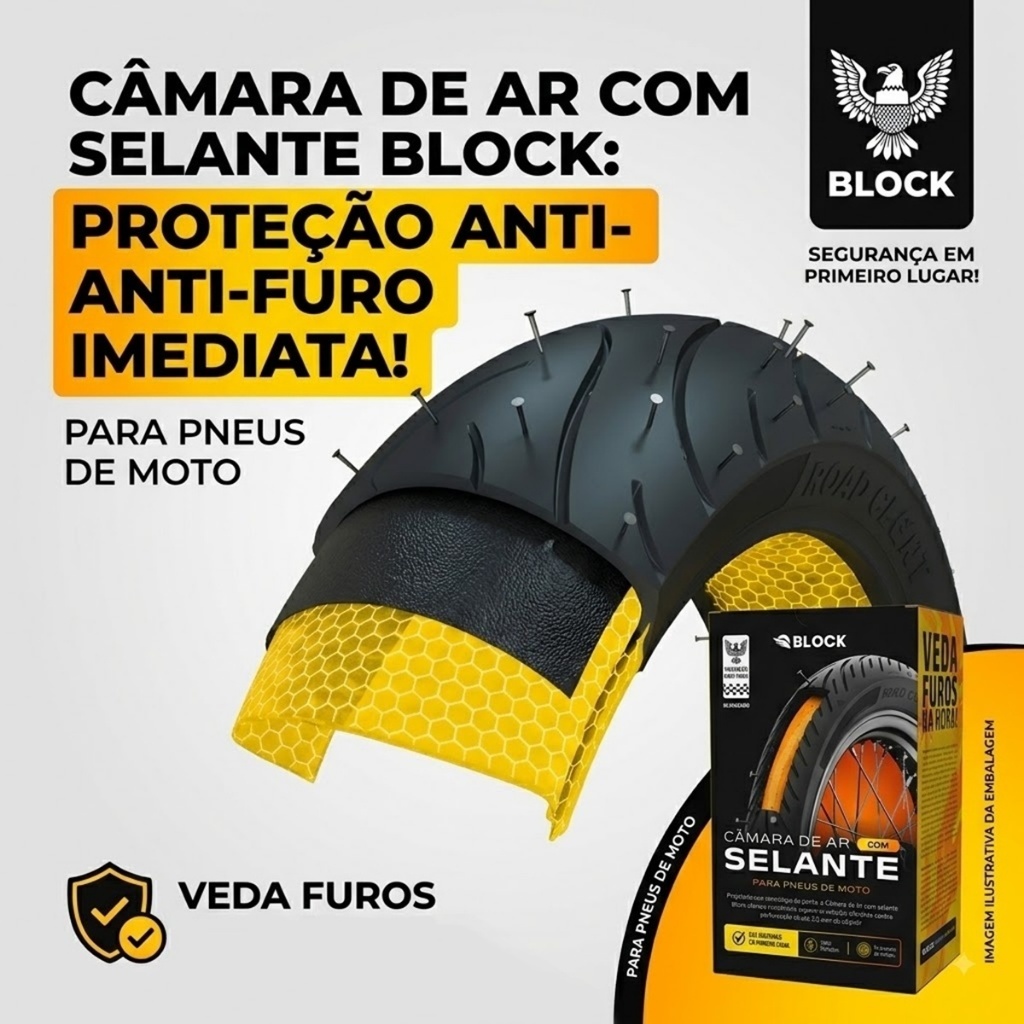 Camara De Ar Aro 18 Com Selante Titan 125 Titan 150 Titan 160 Fan 125 Fan 150 Fan 160 Start 150 160
