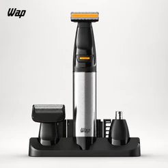 Barbeador e Aparador de Pelos 8 em 1 WSH08 Bivolt IPX7 com 60 Min de Autonomia WAP