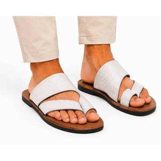 Sandalia Chinelo Masculino Couro Legitimo Artesanal