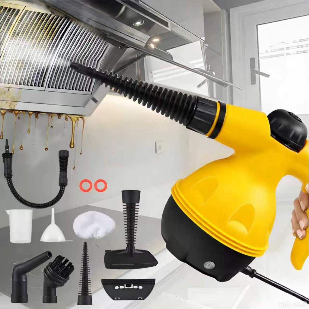 Limpador a Vapor Portátil 110V/220V com Acessórios Limpeza Rápida Sem Químicos Casa