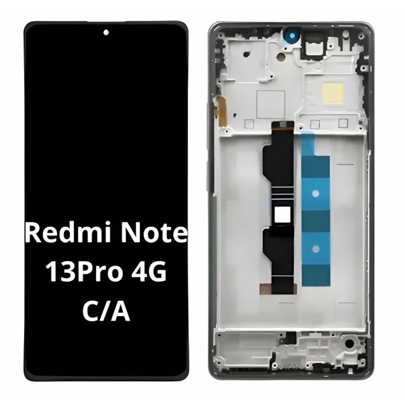 Tela display frontal Xiaomi Redmi Note 13 Pro 4g 23117ra68g Com aro