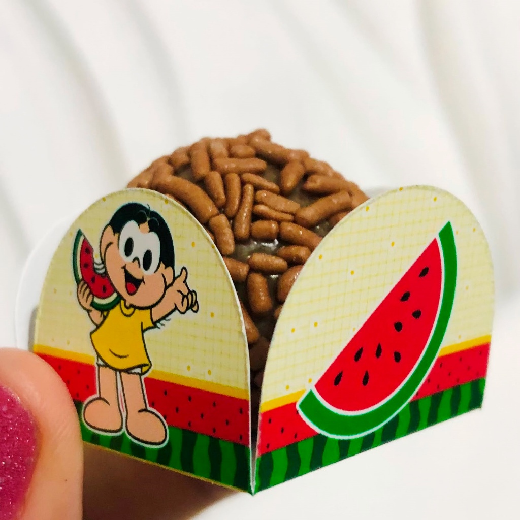 Forminha para Doces Magali | Porta Brigadeiro e Beijinho | Personalizado Festa Infantil