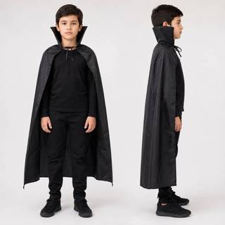 Capa Vampiro Infantil Dracula Magico Fantasia Halloween Cosplay