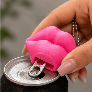 Chaveiro Abridor de Latas em Formato de Boca Labios – Chaveiro Feminino Criativo e Divertido Prático, Criativo unhas