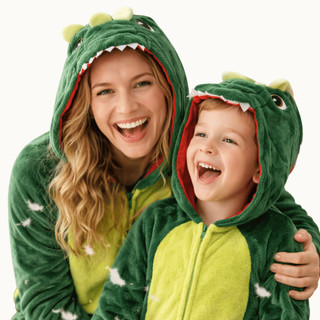 Pijama macacão Kigurumi Cosplay Dinossauro Tubarão Vaquinha Unicórnio Cosplay