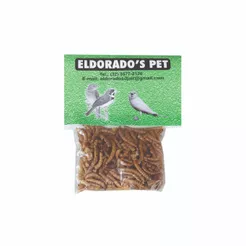 TENÉBRIO DESIDRATADO Premium para Canário Coleiro Trinca Ferro Curió Calopsita Alimento Rico em Proteína ALTA QUALIDADE