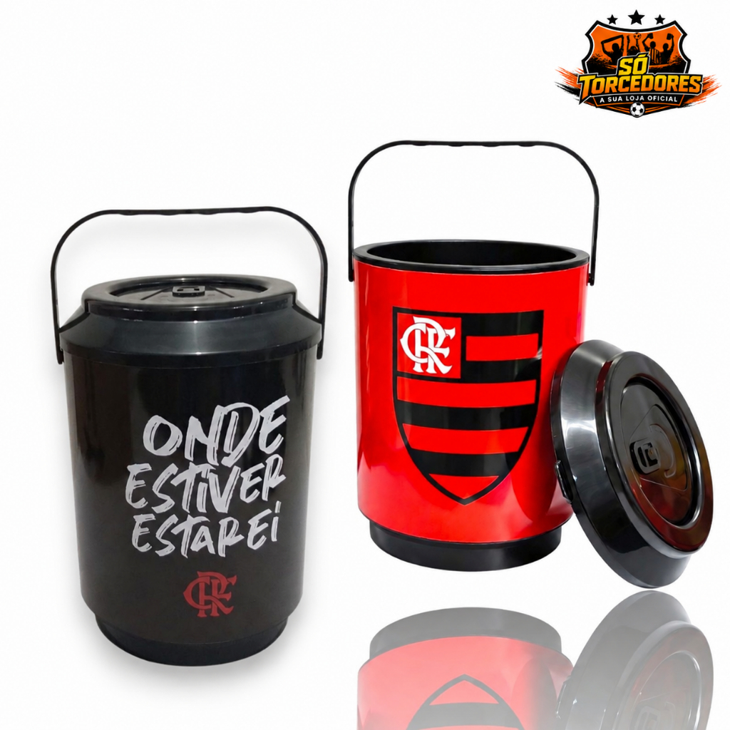 COOLER OFICIAL FLAMENGO - 10 LATAS