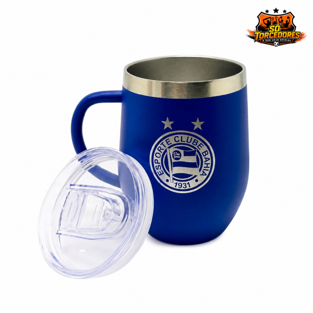CANECA BAHIA TÉRMICA INOX OFICIAL