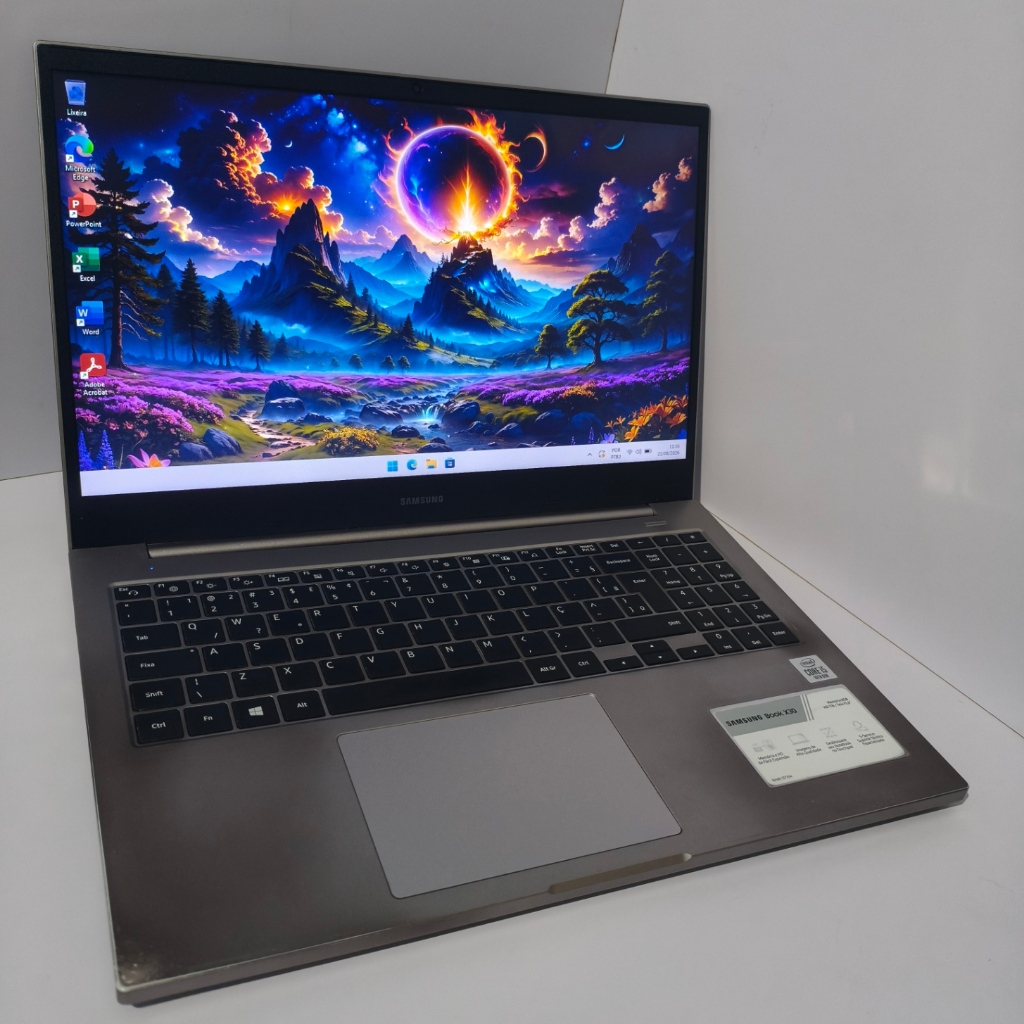 Notebook Samsung X30, Core i5 10ª, 8GB RAM, 384GB SSD NVMe, 15.6 HD, Windows 11