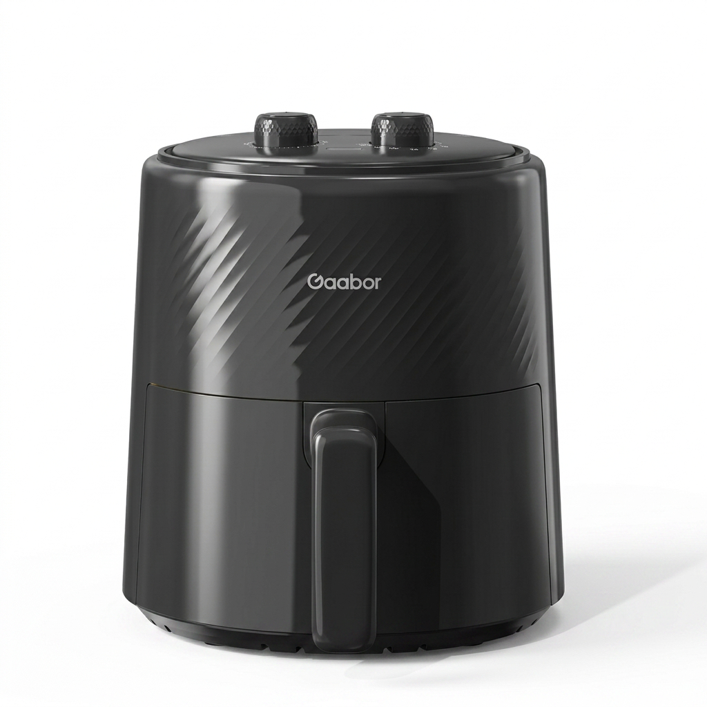 Fritadeira Elétrica Sem Óleo Air Fryer Gaabor 4 Litros 1300W NEO Preto AF-40M02A