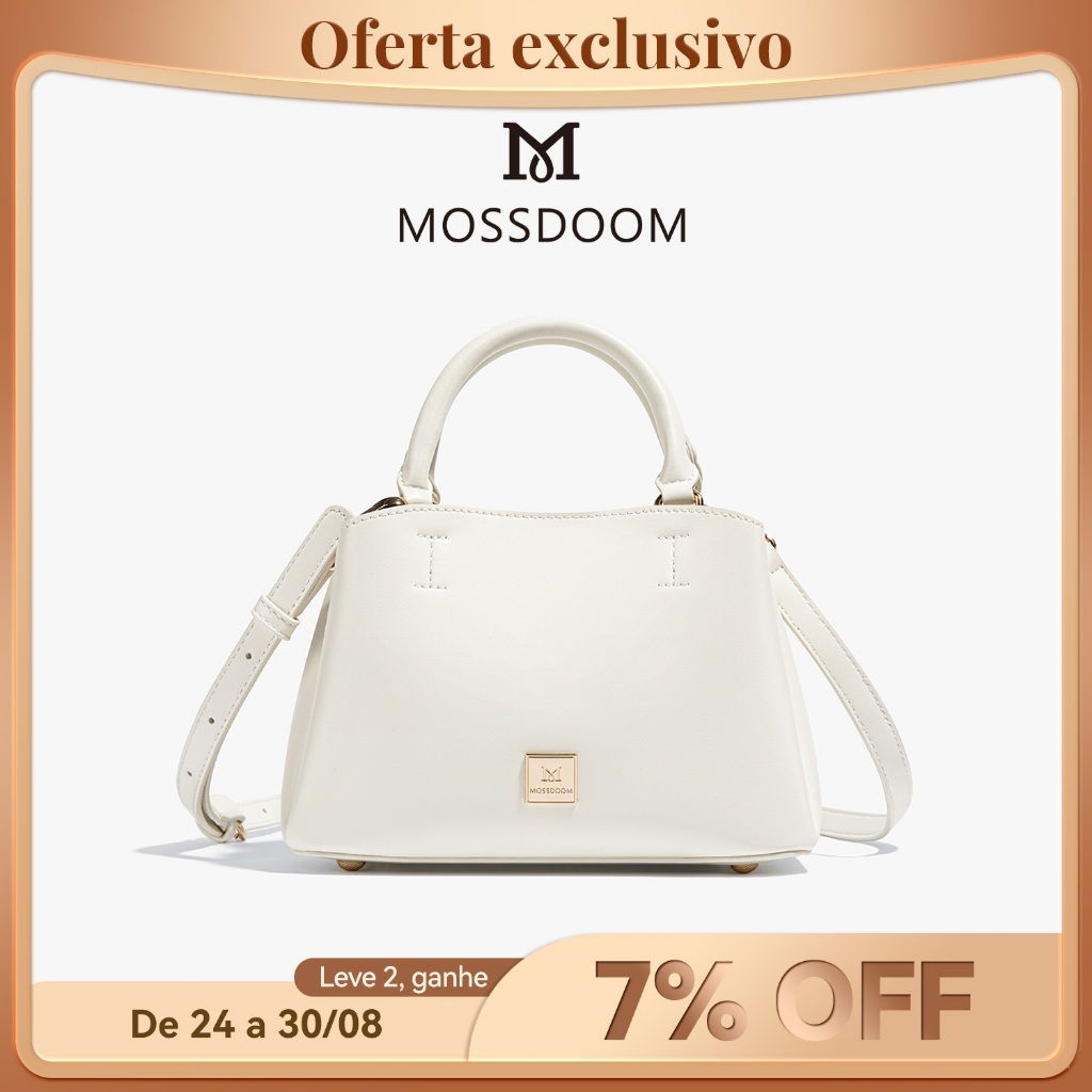 MOSSDOOM Bolsa Solene Feminina Mão Design Elegante Requintado Adequada Para Uso Diário Bolsa Transversal