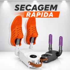 Secador De Calçados Tenis Elétrico Portátil Dobrável Pazie Seca Rápido Tenis