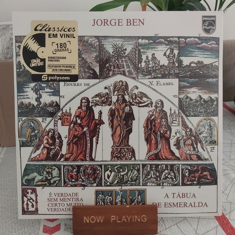 LP Jorge Ben - A Tábua de Esmeralda (LACRADO) Polysom Disco de Vinil