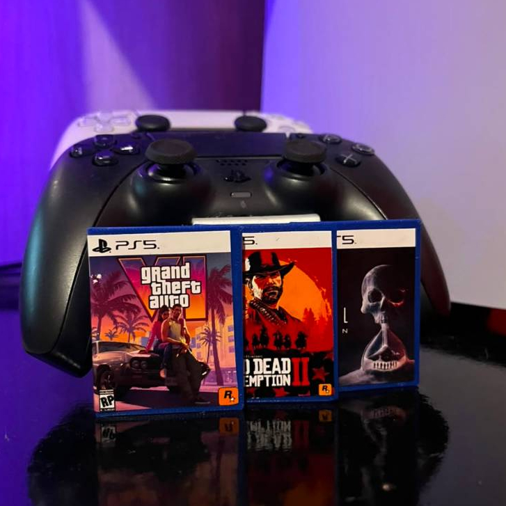 Miniatura Capa de Jogo PS5 Personalizada | Jogos Digitais | Coleção Gamer