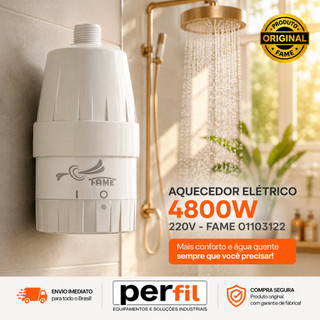 Aquecedor de Agua elétrico 220V Aquecedor Torneira Cozinha 4800W Aquecedor Para Torneira Fame