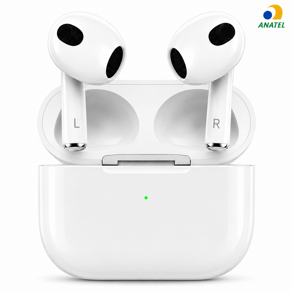 Fone de Ouvido Bluetooth 5.3 Sem Fio com Microfone,Bateria de Longa Duração, Touch e Cancelamento de Ruído para Academia