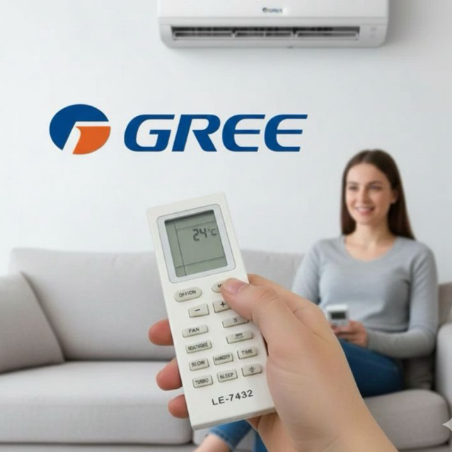 Controle Remoto para Ar Condicionado Gree /YB1F2/YB1FA/YB1F