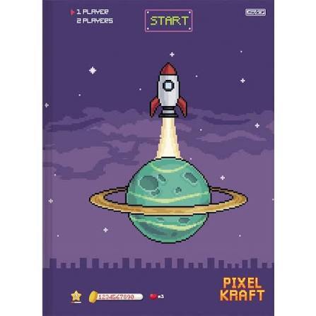 CADERNO BROCHURA 80 FOLHAS PIXEL – SÃO DOMINGOS - UNITÁIRO E SORTIDO · foto 2