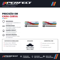 Par Terminal Barra Axial FIAT FIORINO 2013 ate 2025 Perfect