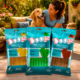 Petisco para Cachorro Palito Dental Dentalflex Sabores 50g